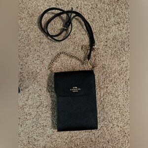 Coach crossbody phone purse